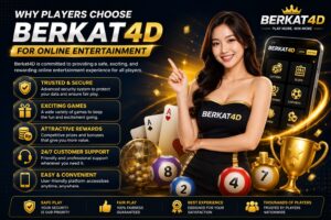 Why Players Choose Berkat4D for Online Entertainment